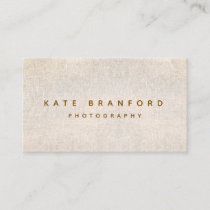 Retro Gold Modern Minimalistischer Profi Visitenkarte