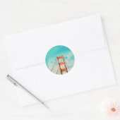Retro Golden Gate San Francisco Sticker (Umschlag)
