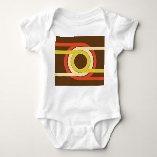 Retro Golden Ratio inspiriert Design. Baby Strampler
