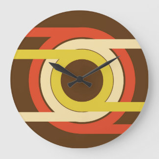 Retro Golden Ratio inspiriert Design. Große Wanduhr