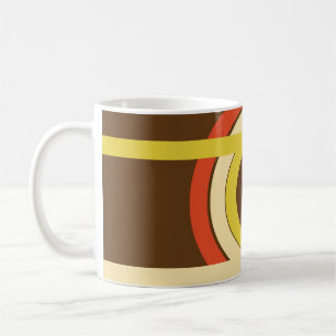 Retro Golden Ratio inspiriert Design. Kaffeetasse