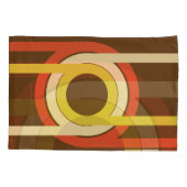 Retro Golden Ratio inspiriert Design. Kissenbezug (Rückseite)