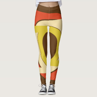 Retro Golden Ratio inspiriert Design. Leggings