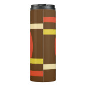 Retro Golden Ratio inspiriert Design. Thermosbecher (Rückseite)