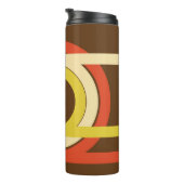 Retro Golden Ratio inspiriert Design. Thermosbecher (Nach rechts gedreht)