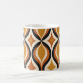 Retro Golden Waves Tasse (Mittel)