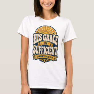 Retro Goldene Sonnenstrahlen Christen Bibelvers Fr T-Shirt