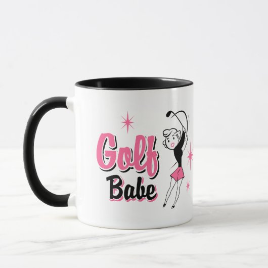 Retro Golf-Baby-Tasse Tasse (Links)