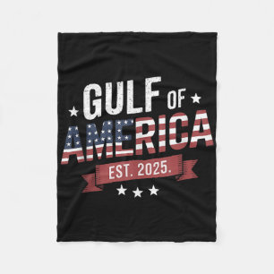 Retro Golf of US America 2025 Amerikanische Flagge Fleecedecke