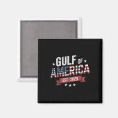 Retro Golf of US America 2025 Amerikanische Flagge Magnet (Vorderseite/Rückseite)