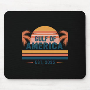 Retro Golf of US America 2025 Amerikanische Flagge Mousepad