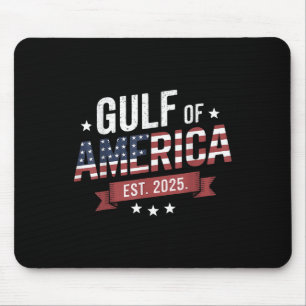 Retro Golf of US America 2025 Amerikanische Flagge Mousepad