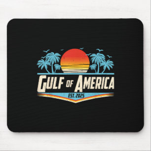 Retro Golf of US America Est 2025 American Gulf U Mousepad