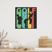 Retro Golf Poster (Küche)