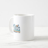 Retro Golf von Amerika Est 2025 Schildkrötenmex Kaffeetasse (Vorderseite Links)