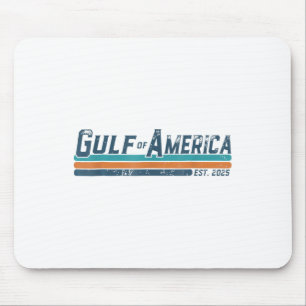 Retro Golf von Amerika Osten 2025 Golf von Mexiko  Mousepad