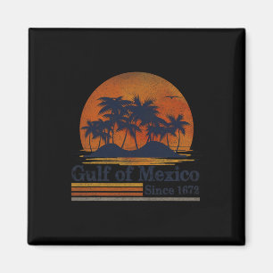 Retro Golf von Mexiko 1672 Beach Palms Summer Vaca Magnet