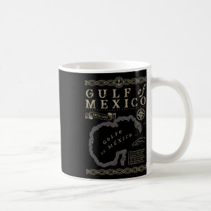 Retro Golf von Mexiko Est 1550 mexikanische Flagge Kaffeetasse