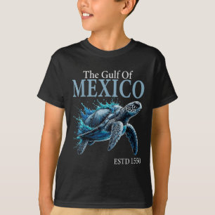 Retro-Golf von Mexiko-Schildkröte T-Shirt