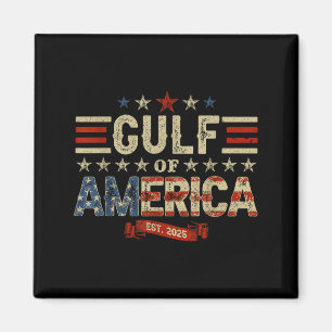 Retro Golf Von USA Amerika Est 2025 Amerikanische Magnet