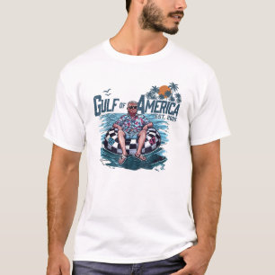 Retro Golf Von USA Amerika Est 2025 Amerikanische  T-Shirt