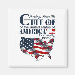 Retro Golf Von USA Amerika Lustiger Golf Von Mexik Magnet