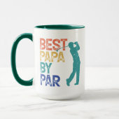 Retro Golfer - Bestes Papa per Par Tasse (Links)