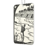 Retro Golfers Autolufterfrischer (Links)