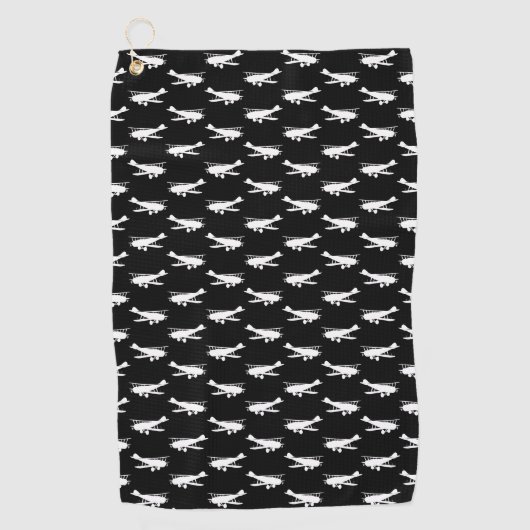 Retro Golfhandtuch (Vorderseite)