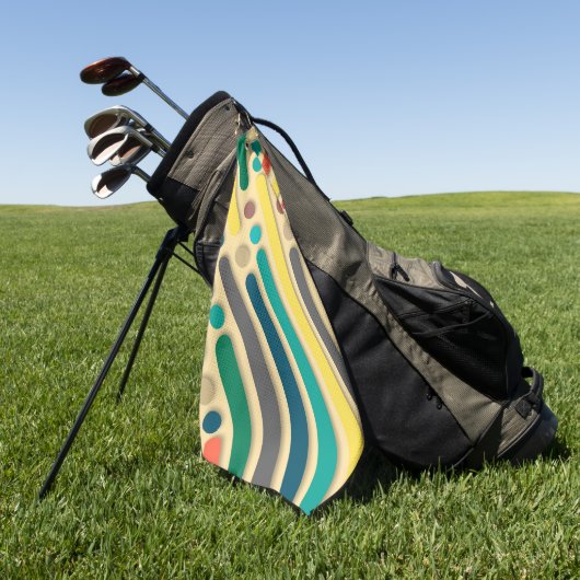 Retro Golfhandtuch (Gras)