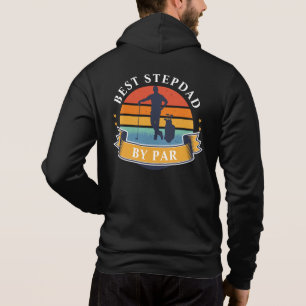 Retro Golfspielen Best Stepdad Par Personalisiert Hoodie