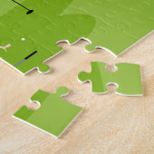 Retro Golfspieler-Puzzlespiel Puzzle (Seite)