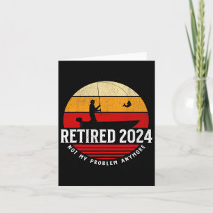 Retro Gone Fishin Karte