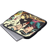 Retro Goth Couple Comic Laptopschutzhülle (Vorne Knopf)