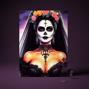 Retro-Goth-Hispano-Pin-up Puzzle