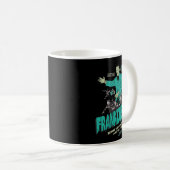 Retro-Goth-Schreckensstunde Kaffeetasse (VorderseiteRechts)