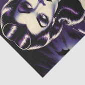 Retro Gothic Woman Seidenpapier (Ausschnitt)