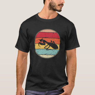 Retro Gottesanbeterinnen Insektenliebhaber Vintage T-Shirt