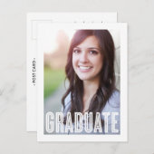 RETRO GRAD 2 | EINLADUNG VON Abschlüssen (Vorne/Hinten)