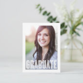 RETRO GRAD 2 | EINLADUNG VON Abschlüssen (Stehend Vorderseite)