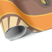 Retro Grader Geschenkpapier (Rolleneckpunkt)