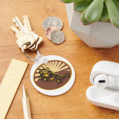 Retro Grader Schlüsselanhänger