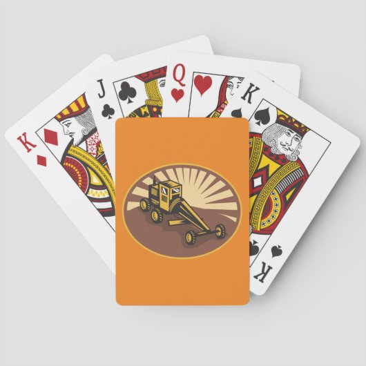 Retro Grader Spielkarten (Rückseite)