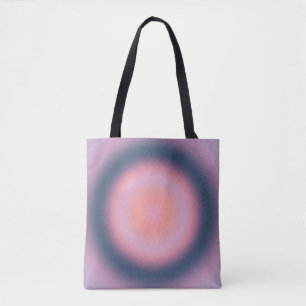 Retro Gradient Lavendel Lila Flieder Abstrakt Aura Tasche
