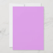 Retro Gradient Pink 83. Geburtstag Einladung (Rückseite)