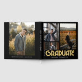 Retro Graduate Multi Foto Gästebuch (Voll)