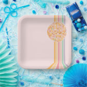 Retro Graduierungsparty Pappteller (Party)