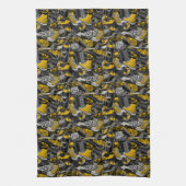 Retro Graffiti Urban Street Pattern Geschirrtuch (Vertikal)