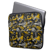 Retro Graffiti Urban Street Pattern Laptopschutzhülle (Vorderseite Links)
