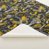 Retro Graffiti Urban Street Pattern Sherpadecke (3/4)